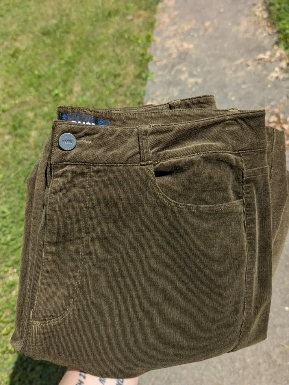 Paige Anessa Corduroy Pants - Picture 8 of 8